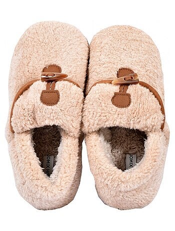 Pantoufle femme chausson cocooning