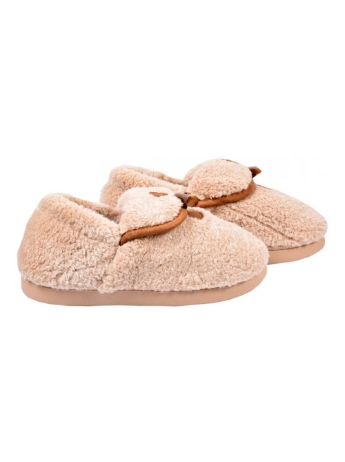 Pantoufle femme chausson cocooning - Kiabi Pantoufle femme chausson cocooning - Kiabi