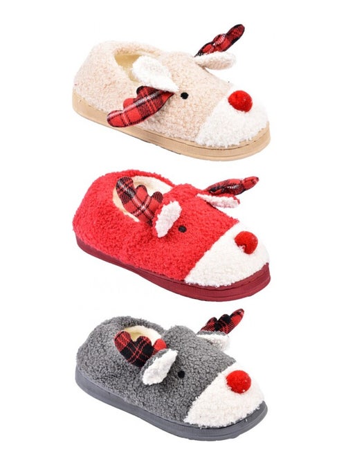 PANTOUFLE Femme Chausson Fantaisie - Kiabi PANTOUFLE Femme Chausson Fantaisie - Kiabi