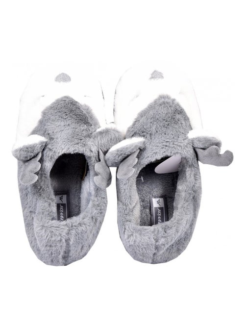 PANTOUFLE Femme Chausson Fantaisie - Kiabi