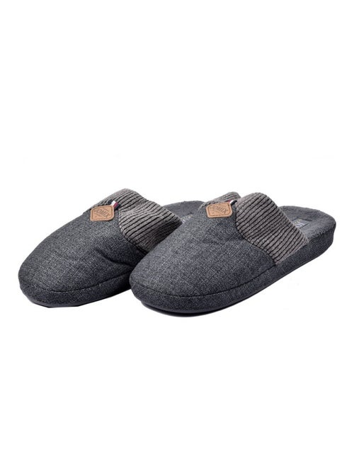 Pantoufle homme premium - Kiabi Pantoufle homme premium - Kiabi
