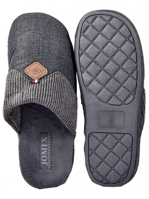 Pantoufle homme premium - Kiabi Pantoufle homme premium - Kiabi