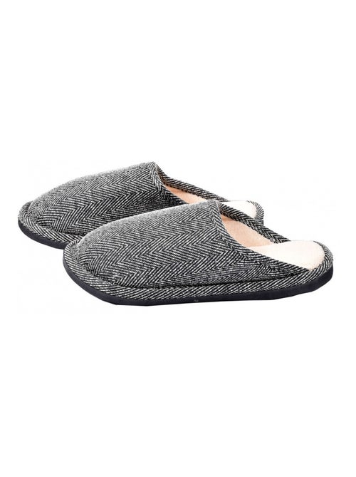 Pantoufle homme premium - Kiabi Pantoufle homme premium - Kiabi