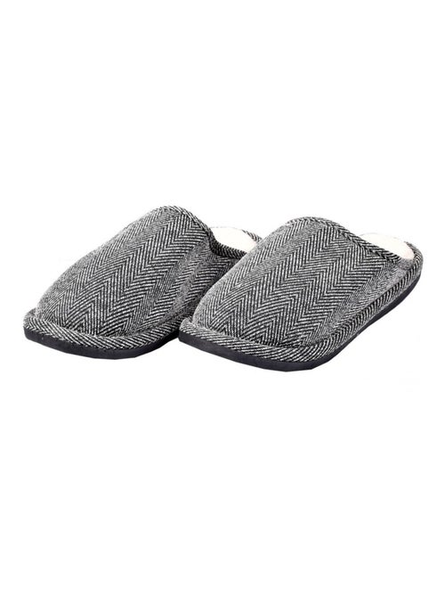 Pantoufle homme premium - Kiabi Pantoufle homme premium - Kiabi