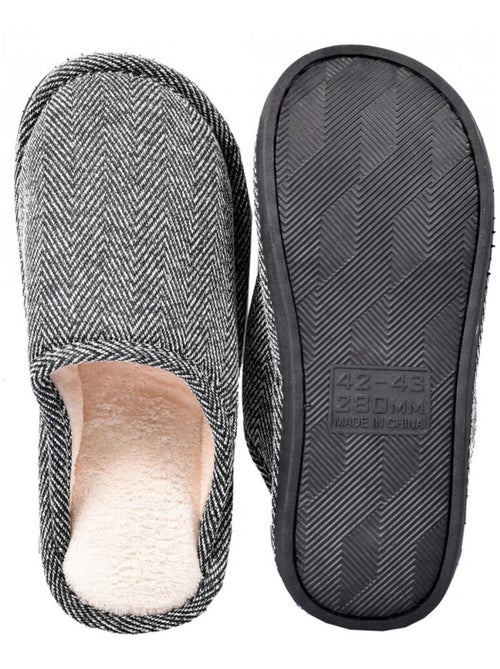 Pantoufle homme premium - Kiabi Pantoufle homme premium - Kiabi