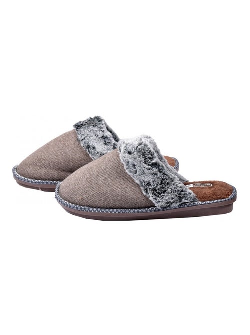 Pantoufle homme premium - Kiabi Pantoufle homme premium - Kiabi