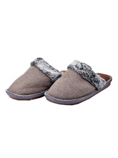 Pantoufle homme premium - Kiabi Pantoufle homme premium - Kiabi