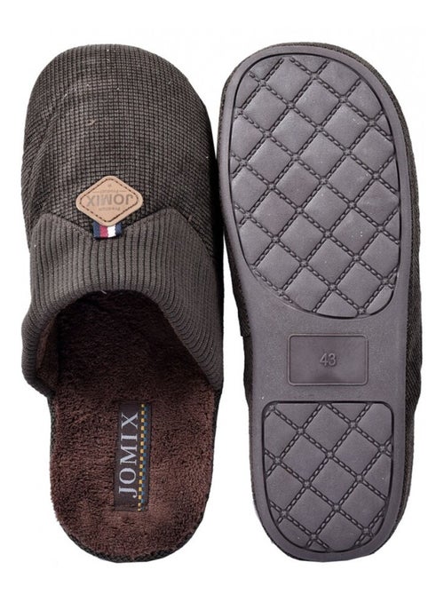 Pantoufle homme premium - Kiabi Pantoufle homme premium - Kiabi