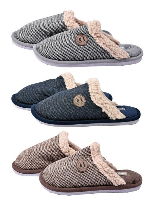 PANTOUFLE Homme PREMIUM - Kiabi PANTOUFLE Homme PREMIUM - Kiabi