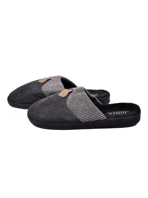 Pantoufle homme premium - Kiabi Pantoufle homme premium - Kiabi
