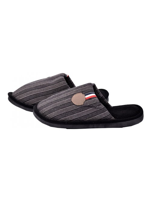 Pantoufle homme premium - Kiabi Pantoufle homme premium - Kiabi