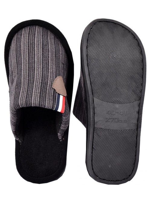 Pantoufle homme premium - Kiabi Pantoufle homme premium - Kiabi