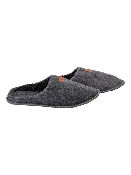 Pantoufle homme suedine - Kiabi Pantoufle homme suedine - Kiabi