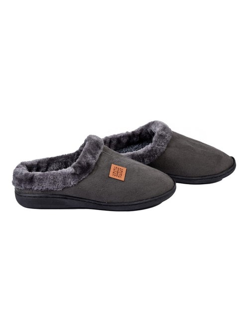 Pantoufle homme suedine - Kiabi Pantoufle homme suedine - Kiabi