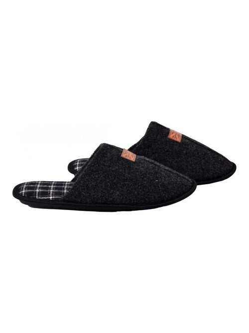 Pantoufle homme suedine - Kiabi Pantoufle homme suedine - Kiabi