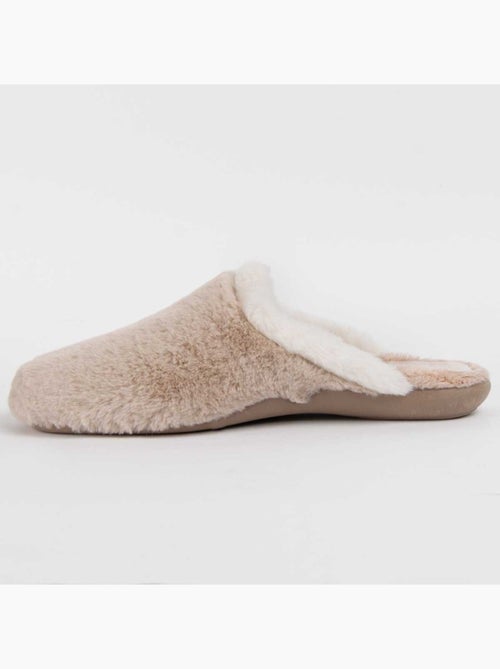 Pantoufle Tissu Montevita - Kiabi Pantoufle Tissu Montevita - Kiabi