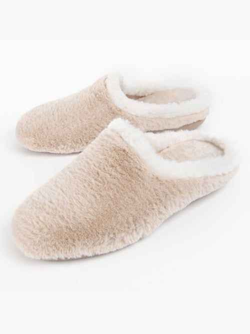 Pantoufle Tissu Montevita - Kiabi Pantoufle Tissu Montevita - Kiabi