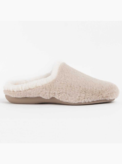 Pantoufle Tissu Montevita - Kiabi Pantoufle Tissu Montevita - Kiabi