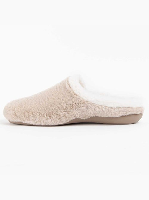 Pantoufle Tissu Montevita - Kiabi Pantoufle Tissu Montevita - Kiabi