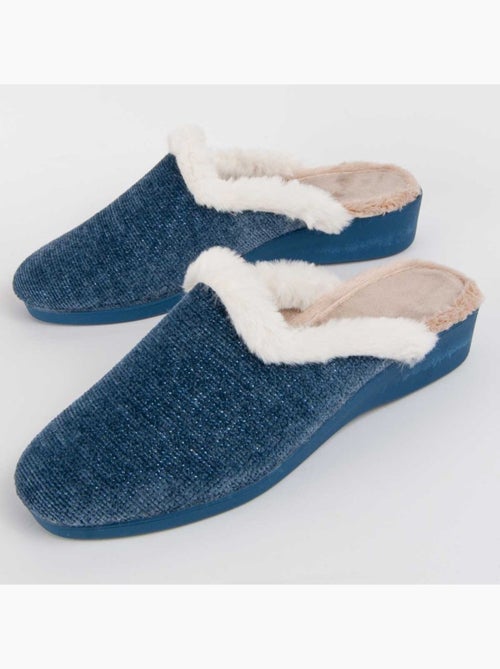 Pantoufle Tissu Montevita - Kiabi Pantoufle Tissu Montevita - Kiabi