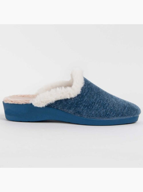 Pantoufle Tissu Montevita - Kiabi Pantoufle Tissu Montevita - Kiabi