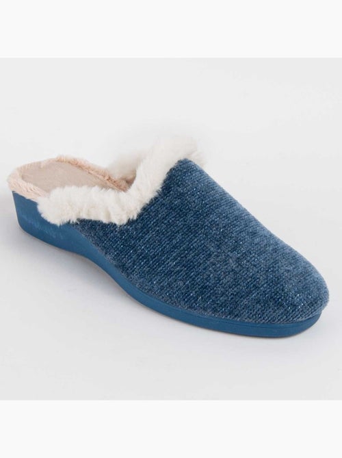Pantoufle Tissu Montevita - Kiabi Pantoufle Tissu Montevita - Kiabi