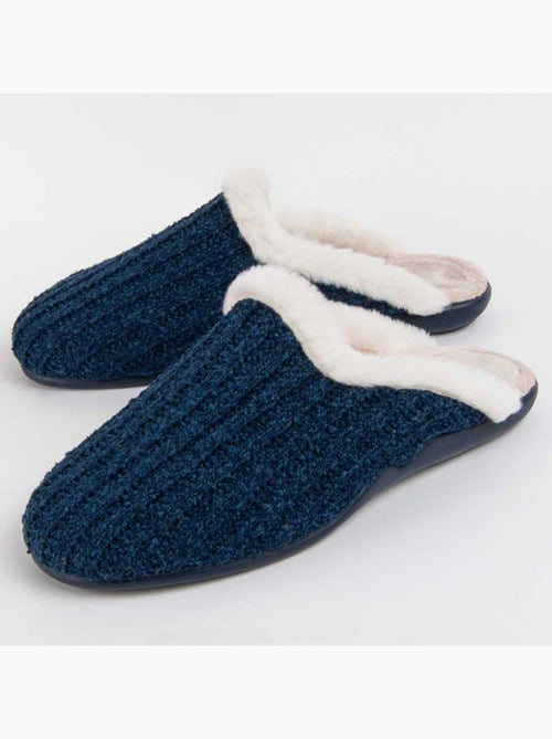 Pantoufle Tissu Montevita - Kiabi Pantoufle Tissu Montevita - Kiabi