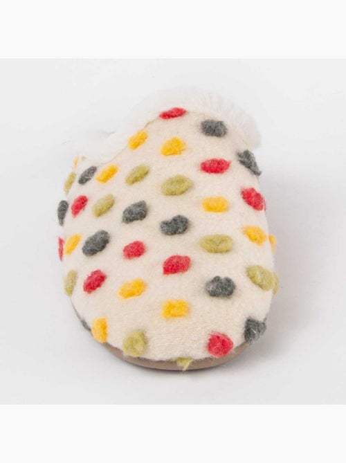 Pantoufle Tissu Montevita - Kiabi Pantoufle Tissu Montevita - Kiabi