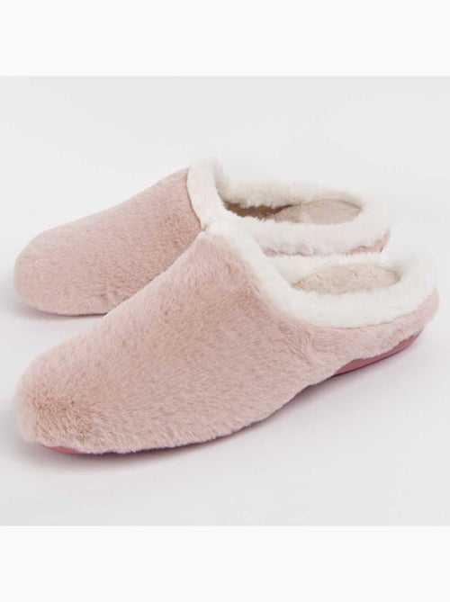 Pantoufle Tissu Montevita - Kiabi Pantoufle Tissu Montevita - Kiabi
