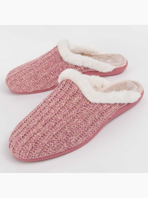 Pantoufle Tissu Montevita - Kiabi Pantoufle Tissu Montevita - Kiabi