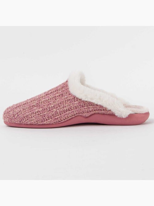 Pantoufle Tissu Montevita - Kiabi Pantoufle Tissu Montevita - Kiabi