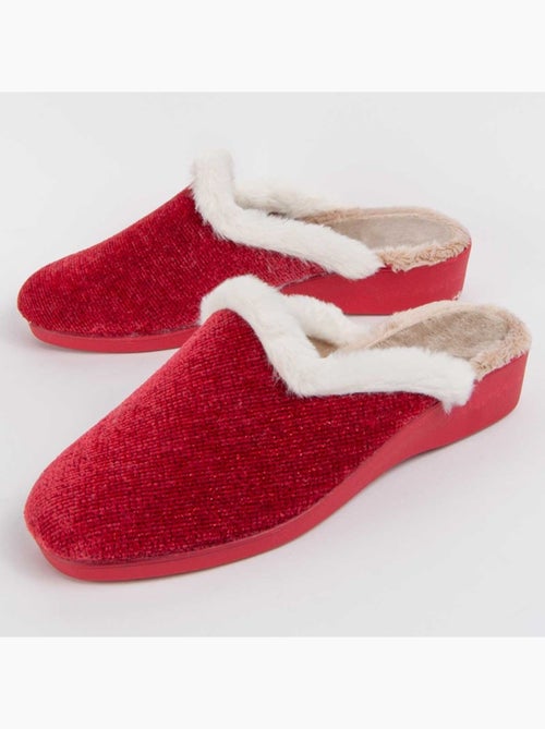 Pantoufle Tissu Montevita - Kiabi Pantoufle Tissu Montevita - Kiabi