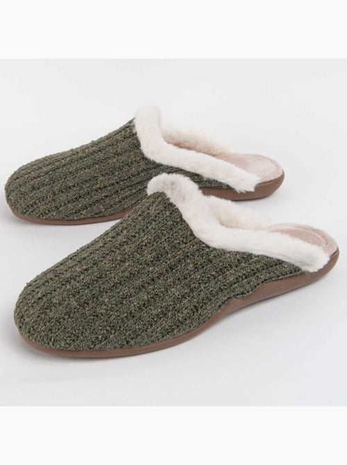 Pantoufle Tissu Montevita - Kiabi Pantoufle Tissu Montevita - Kiabi