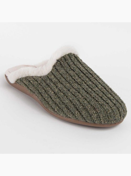 Pantoufle Tissu Montevita - Kiabi Pantoufle Tissu Montevita - Kiabi