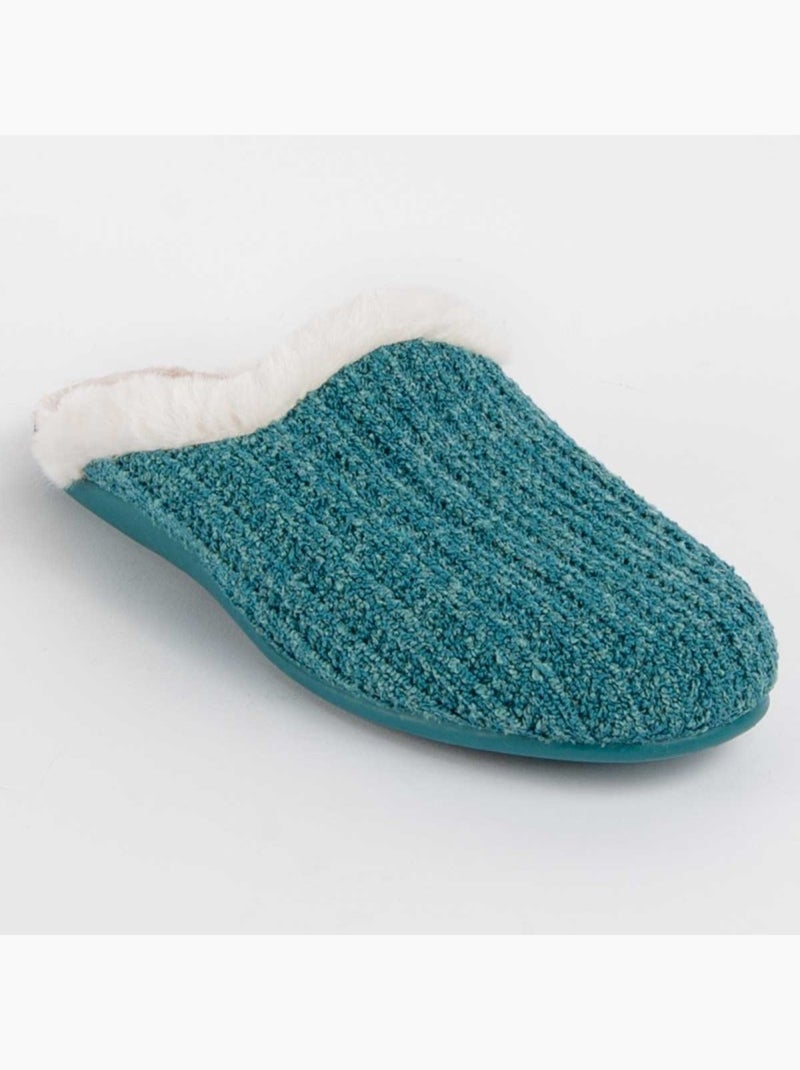 Pantoufle Tissu Montevita Vert - Kiabi