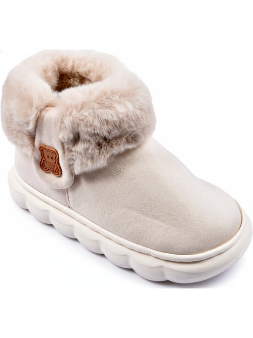 Pantoufles Bottines Fille Chaudes et Légères MP9760 - Kiabi