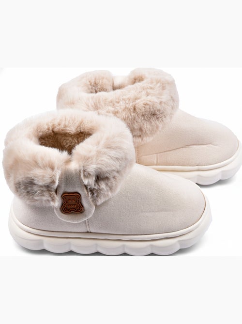Pantoufles Bottines Fille Chaudes et Légères MP9760 - Kiabi