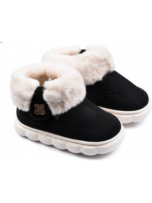 Pantoufles Bottines Fille Chaudes et Légères MP9760 - Kiabi
