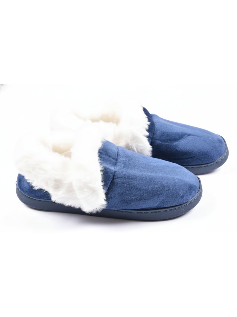 Pantoufles Charentaises femme Ultra Légères MD9691 Bleu marine - Kiabi