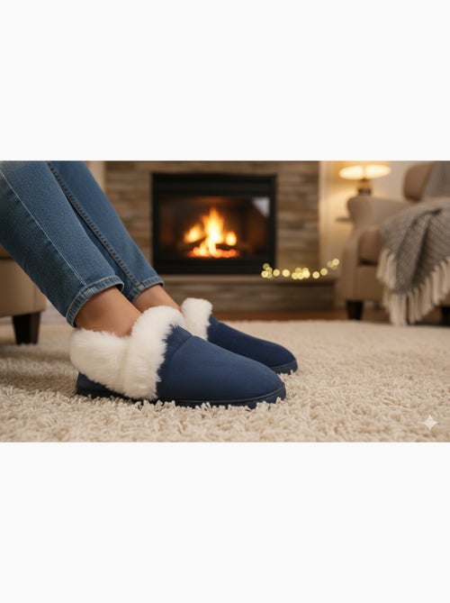 Pantoufles Charentaises femme Ultra Légères MD9691 - Kiabi Pantoufles Charentaises femme Ultra Légères MD9691 - Kiabi