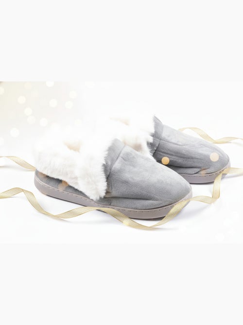 Pantoufles Charentaises femme Ultra Légères MD9691 - Kiabi