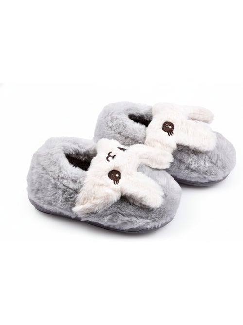 Pantoufles Enfant Animaux 3D Ultra Douces MB732831 - Kiabi