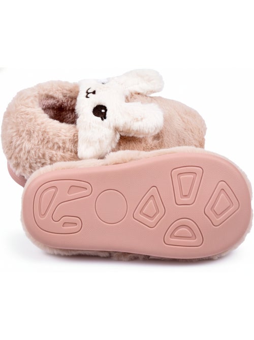 Pantoufles Enfant Animaux 3D Ultra Douces MB732831 - Kiabi
