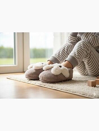 Pantoufles Enfant Animaux 3D Ultra Douces MB732831