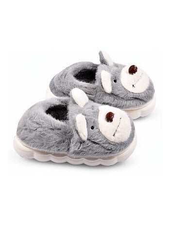 Pantoufles Enfant Animaux 3D Ultra Douces MD9758