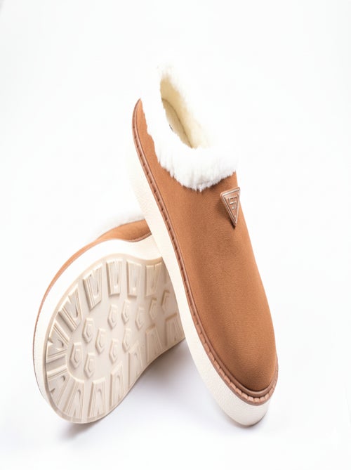 Pantoufles femme hiver mule  style scandinave nd10882 - Kiabi