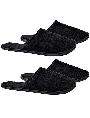 Pantoufles homme casa and co pack de 2