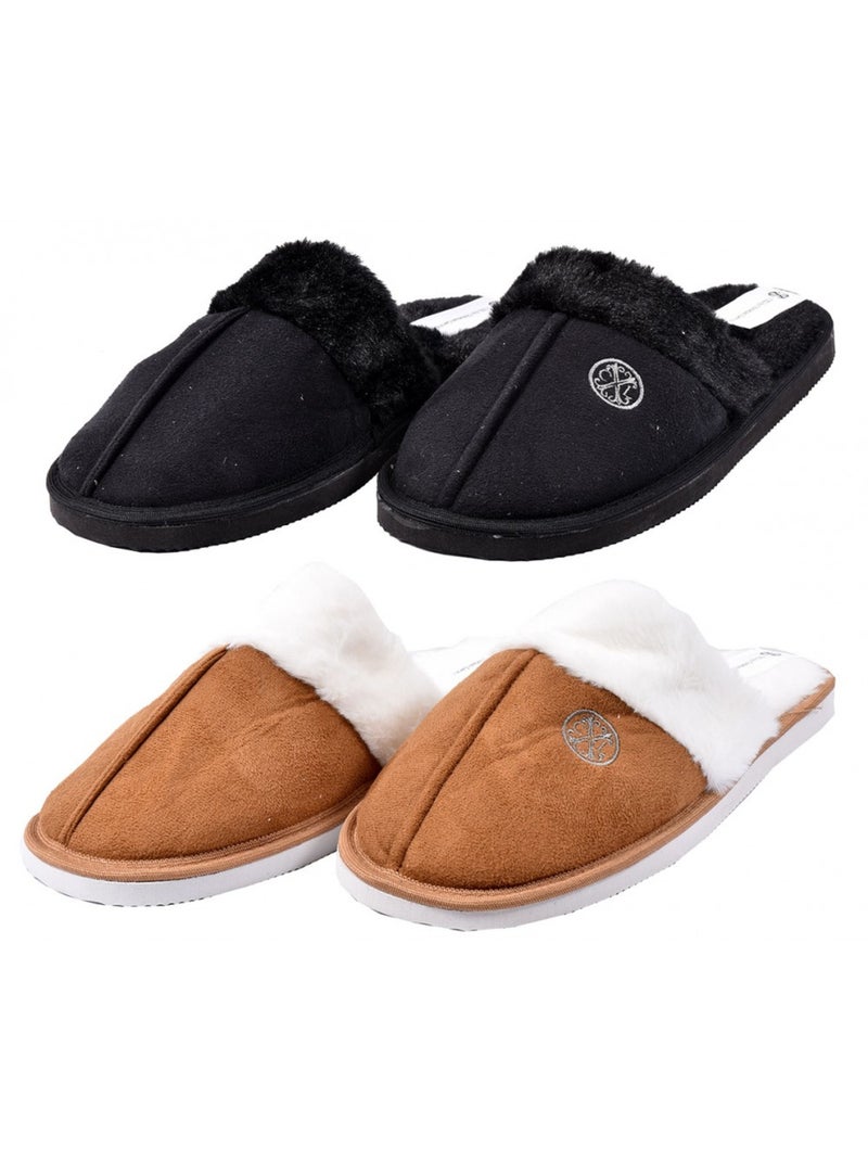 Pantoufles pour homme CXL By LACROIX  Pack de 2 Multicolore - Kiabi