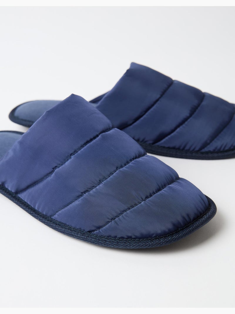 Pantoufles rembourrées pour chambre, mo fashion Bleu - Kiabi