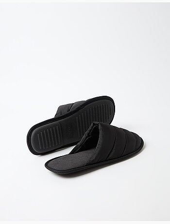 Pantoufles rembourrées pour chambre, mo fashion